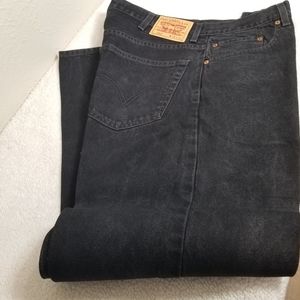 Levi's 550 Relaxed Fit Red Tab Jeans W38 L32 Dry cleaned only Heavy Star…